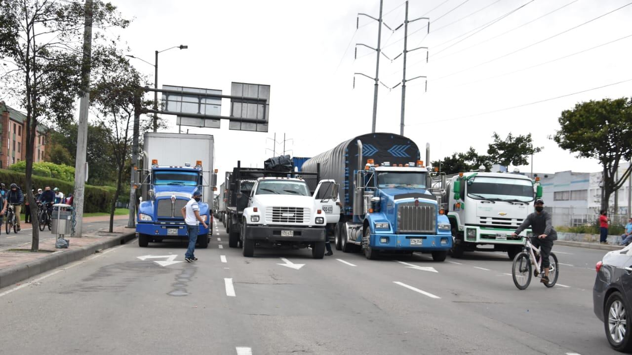 Los camioneros son el gremio más afectado con el posible alza del diésel en Colombia.