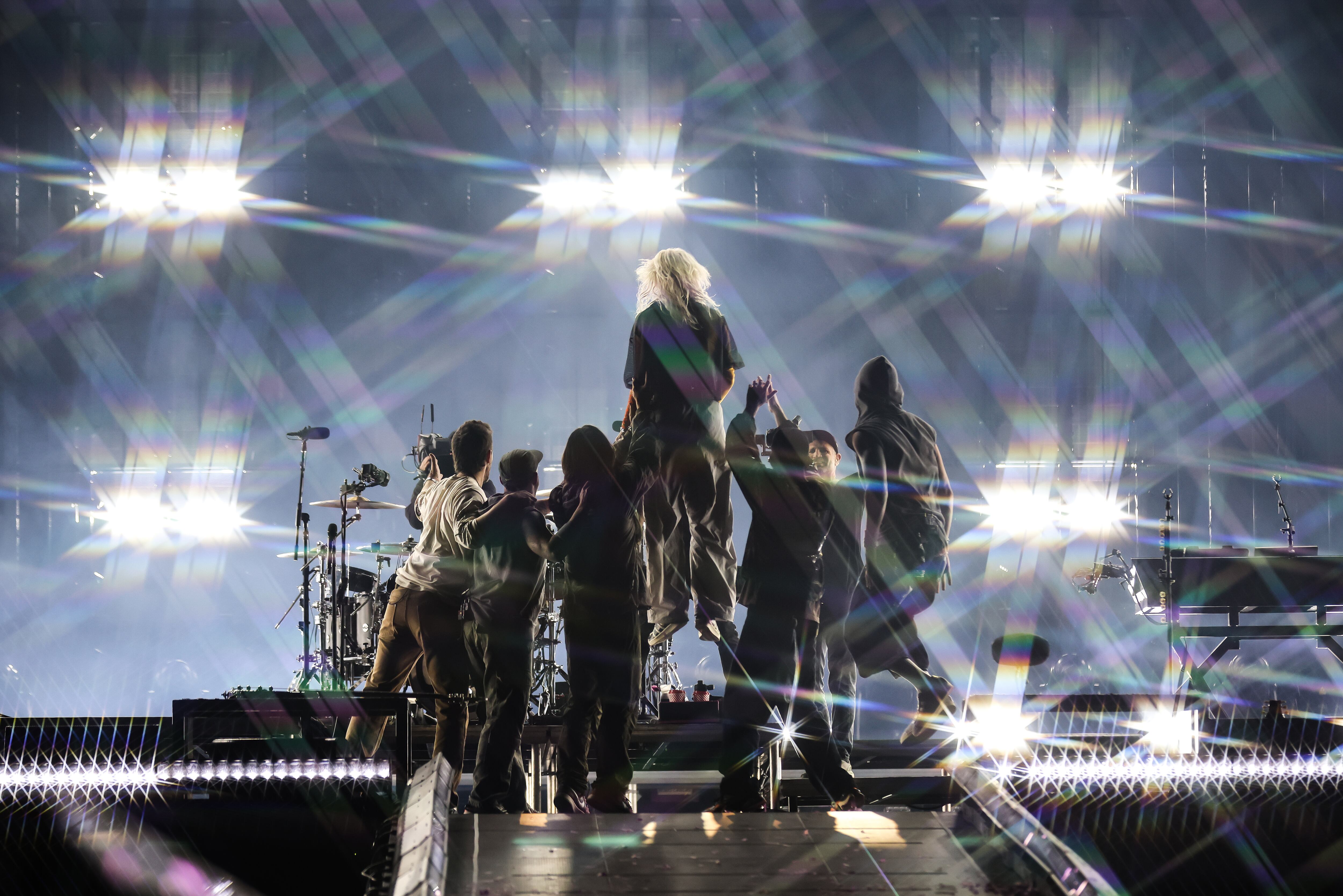 Linkin Park en el Vive Claro de Bogotá, el 25 de octubre de 2025.