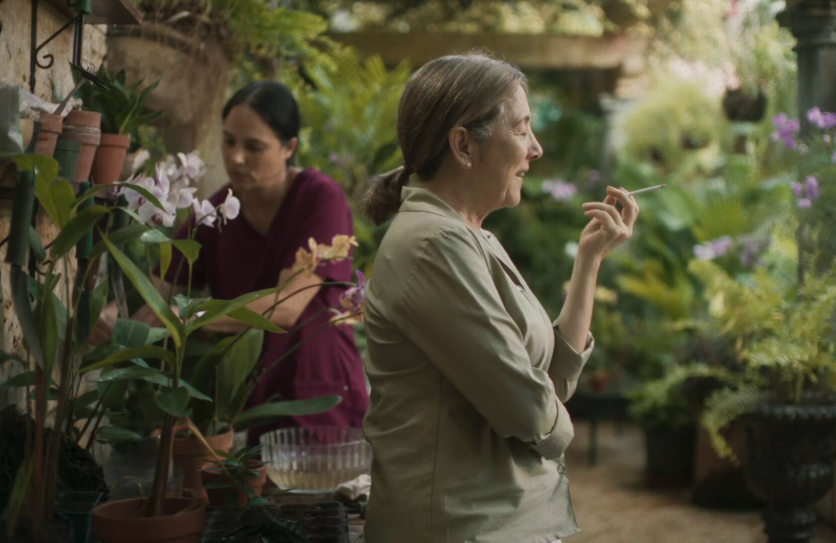 “'Querido Trópico' es un drama luminoso con textura tropical, lleno de momentos inesperados, como el cambiante clima
panameño. A través de esta película, quise retratar el encuentro entre dos mujeres a las que todo, o casi todo, separa”, dice su directora.