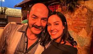 Evaristo y Michelle Durango en 'Rigo'