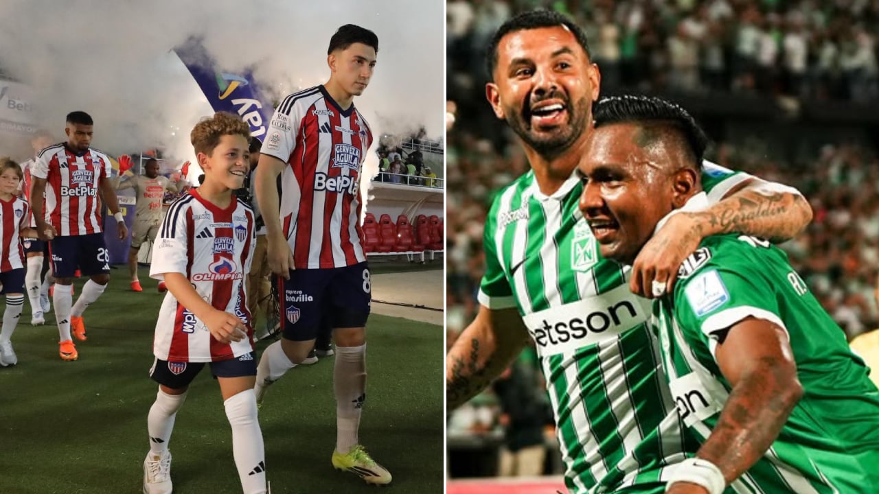 Junior y Atlético Nacional son los finalistas de la Liga BetPlay.