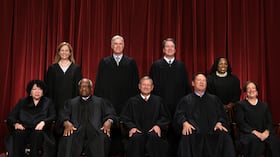 magistrados de la Corte Suprema de los Estados Unidos, imagen de referencia