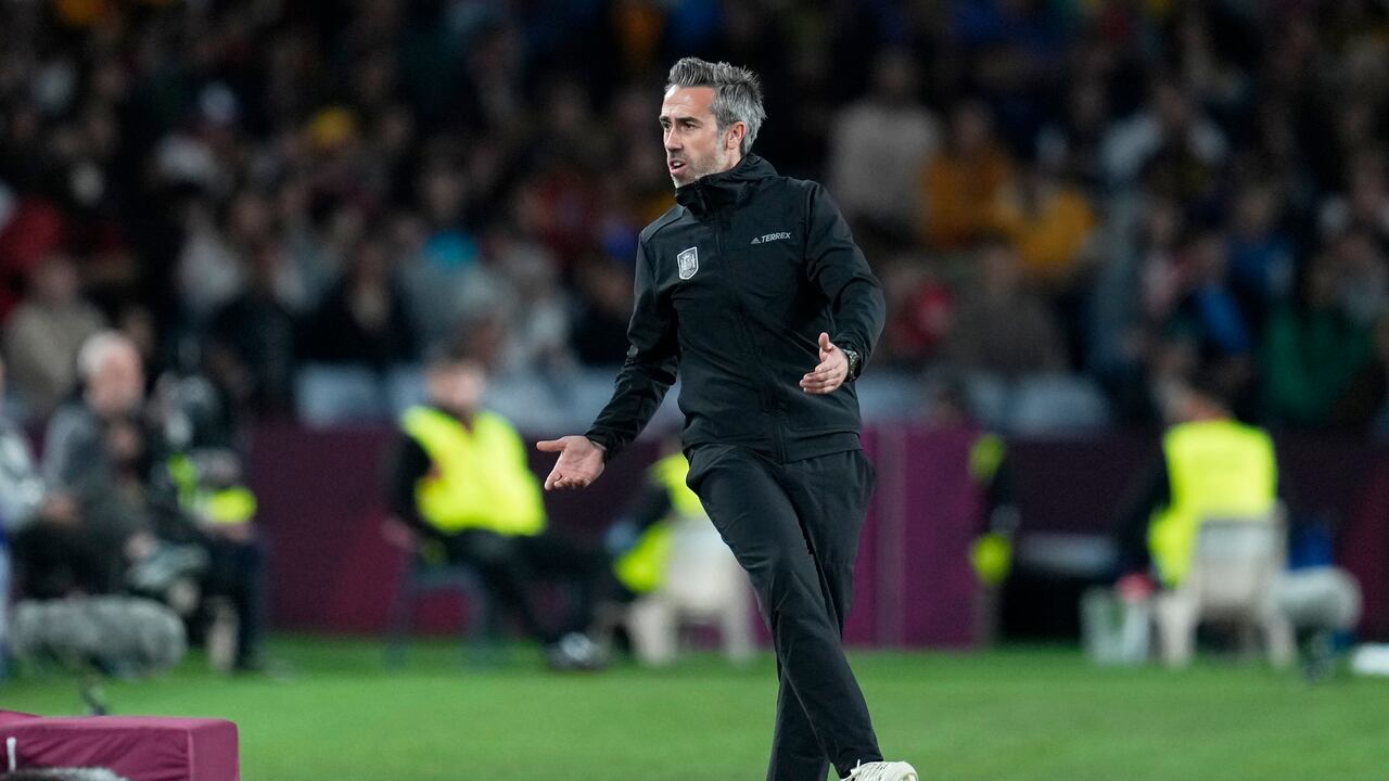 El ex técnico de España. Jorge Vilda.