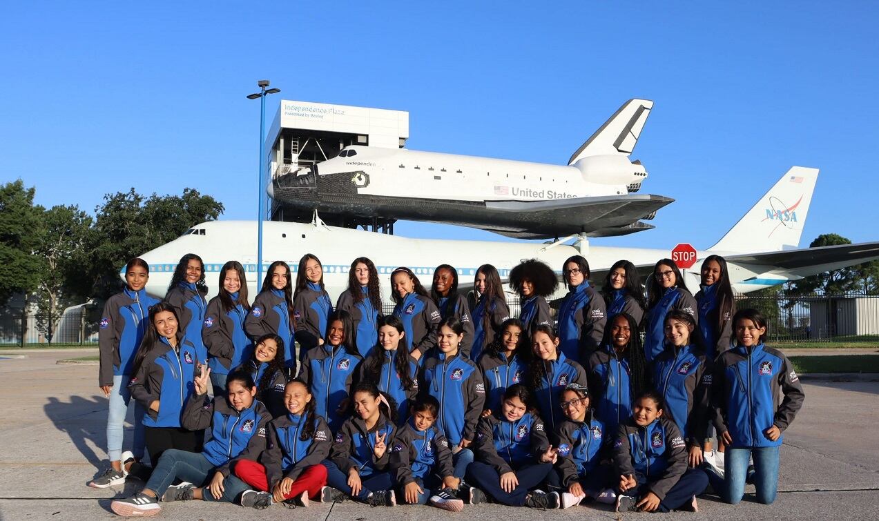 Este año la misión es llevar a 35 niñas de zonas de interés de Ecopetrol a la Nasa. Foto: Fundación She Is