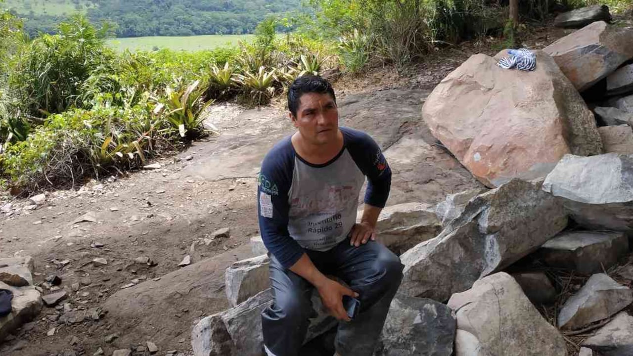 Omles Rodríguez pasó de ser un raspachín a un defensor del bosque en Guaviare. Saldrá a marcha por la naturaleza. Foto: Jhon Barros.