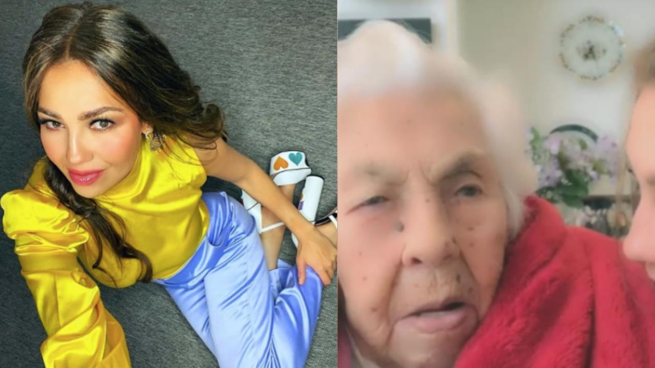 Thalía y su abuela