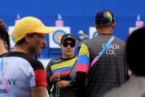 Ana María Rendón arquera colombiana avanza a ronda olímpica en los juegos olímpicos de París