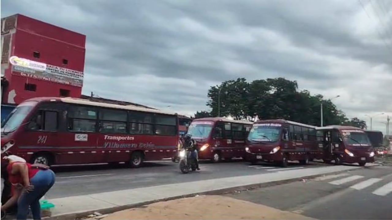 Bloqueos en Cali.