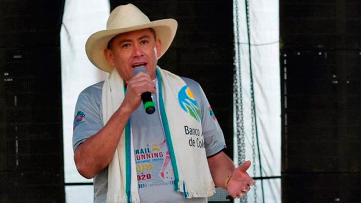 Donaldo Ortiz Cárdenas, alcalde de San José de Miranda.