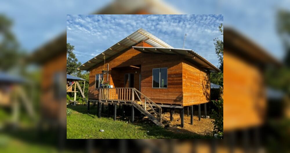 La casa que publicó el presidente, Gustavo Petro, diciendo que está ubicada en Chocó