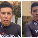 Miguel Ángel López, nuevo ciclista del Team Medellín.