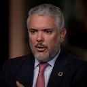 El expresidente Iván Duque en entrevista con la PBS de Estados Unidos.
