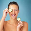 Ojeras - bolsas en los ojos - pepino