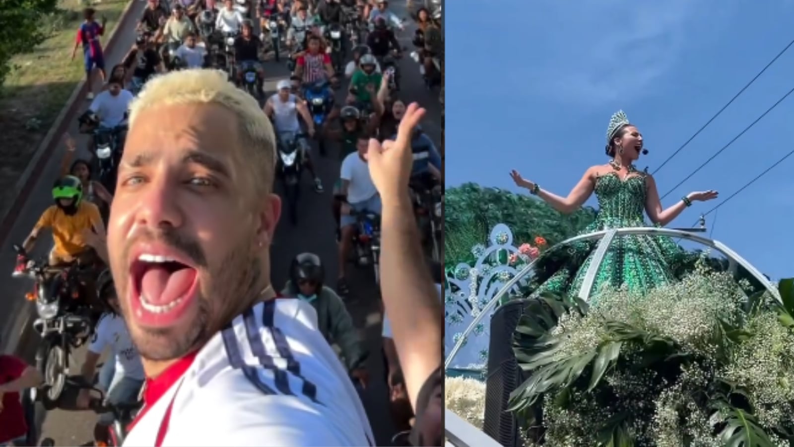 La reina Michelle Char Fernández lideró la Batalla de las Flores 2026 en Barranquilla, acompañada de carrozas, comparsas y artistas invitados como Altafulla, en el desfile que marca el inicio de los días grandes del Carnaval.