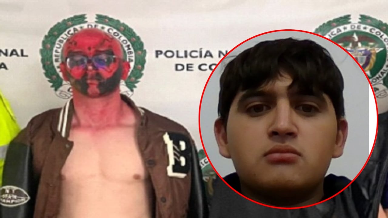 Juan Carlos Suárez Ortiz, el presunto agresor; Jaime Esteban Moreno, la víctima.