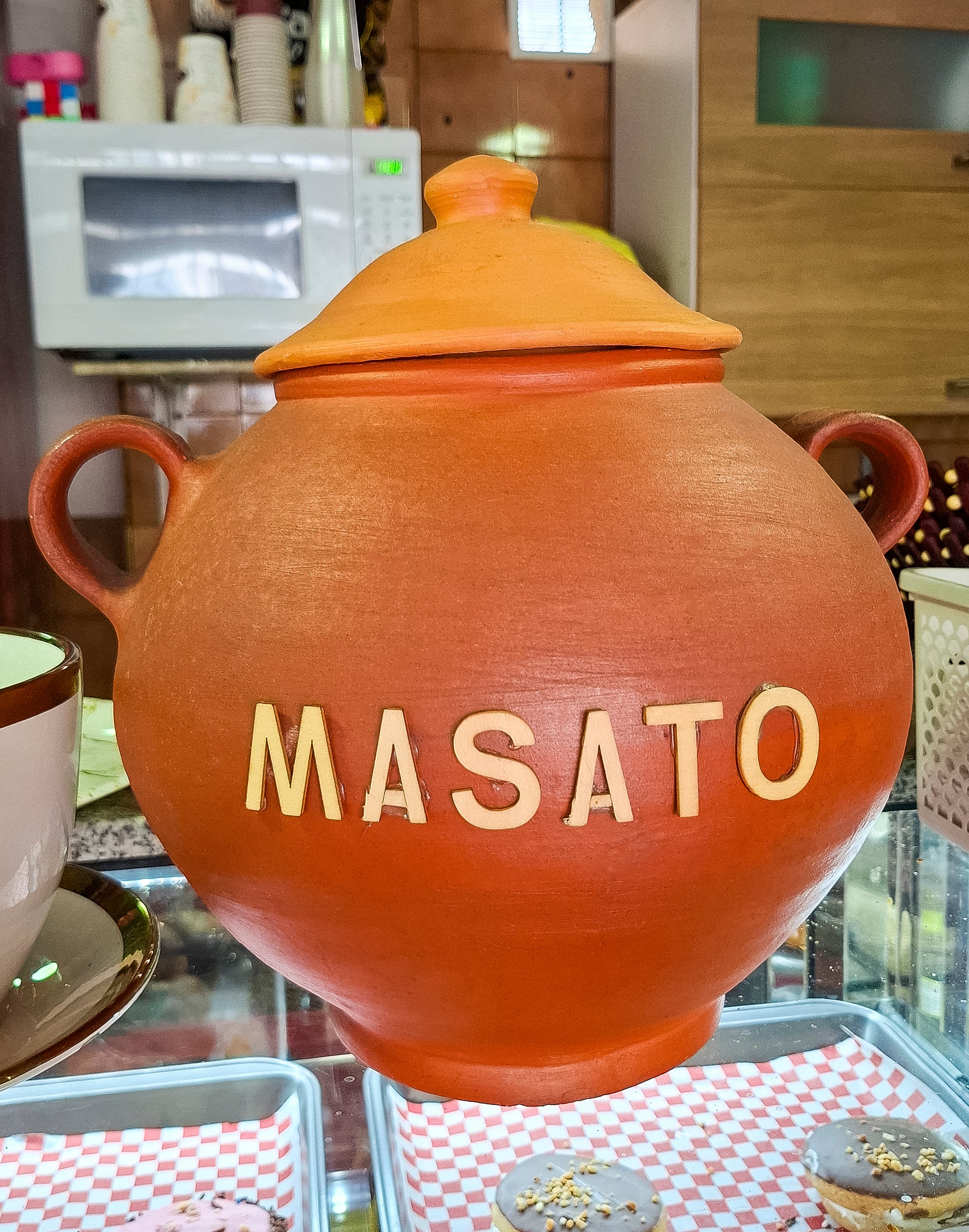 El masato es una de las bebidas típicas de Boavita y el perfecto acompañante de los pasteles de papa