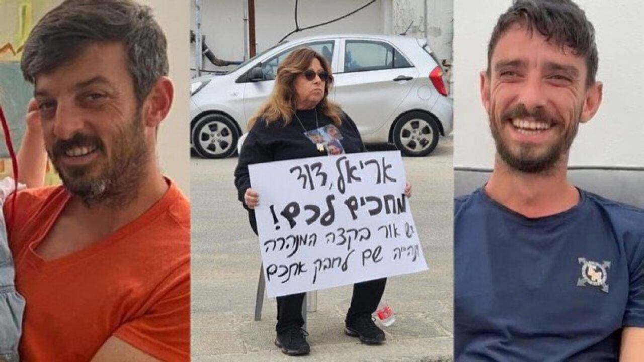 David y Ariel Cunio, los hermanos israelo-argentinos, entre los rehenes liberados por Hamás.