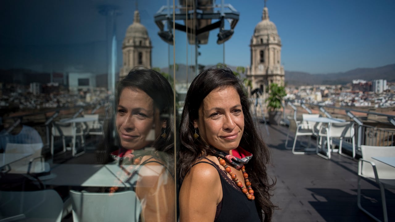 La cineasta venezolana Anabel Rodríguez. Foto: Jorge Guerrero AFP