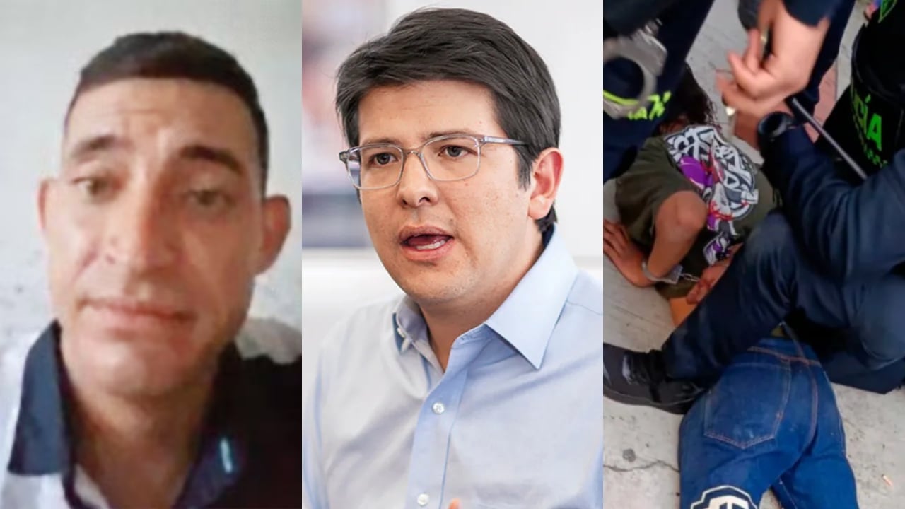 Conductor que participó en atentado a Miguel Uribe y el menor capturado.