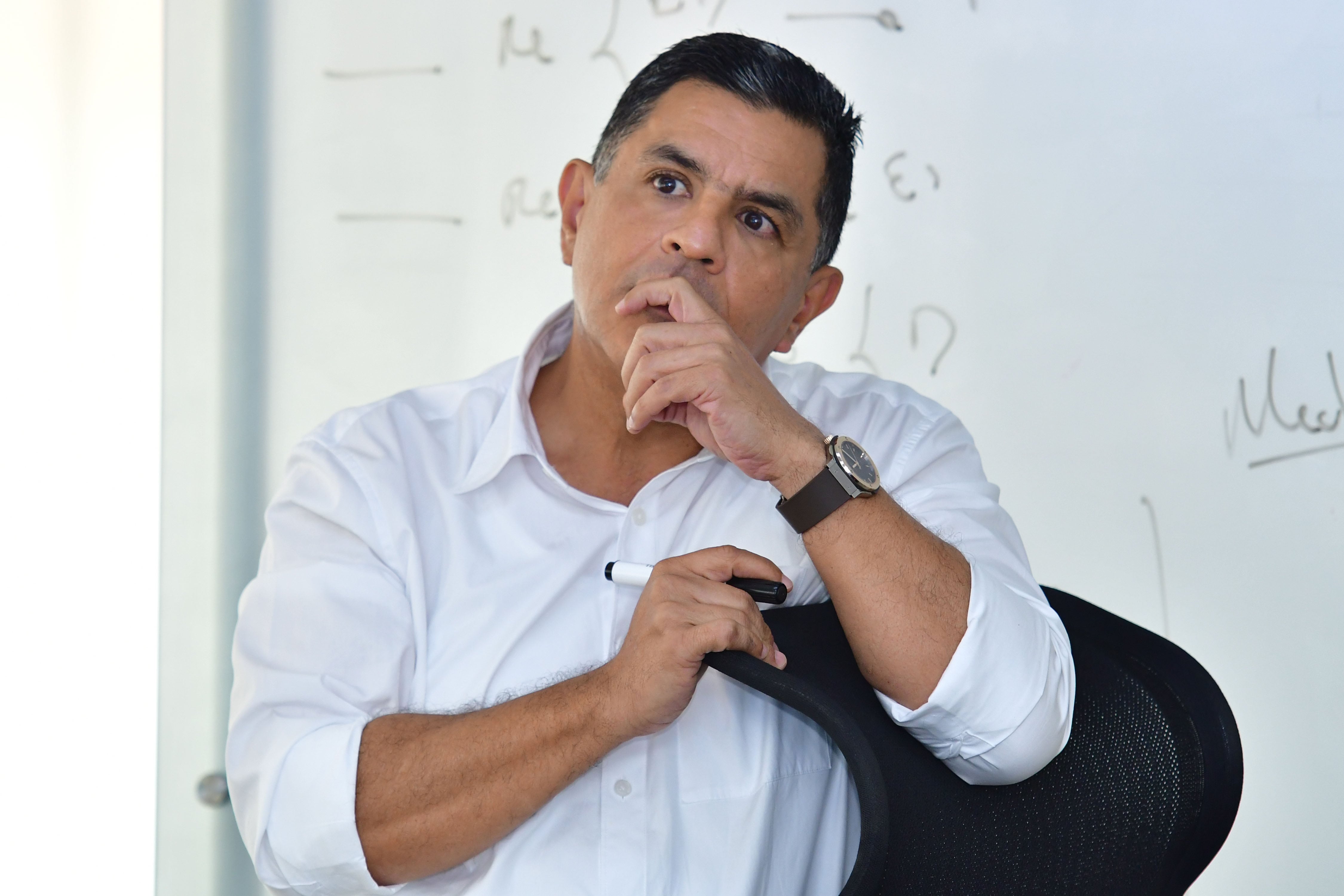 El alcalde de Cali,  Jorge Iván Ospina.