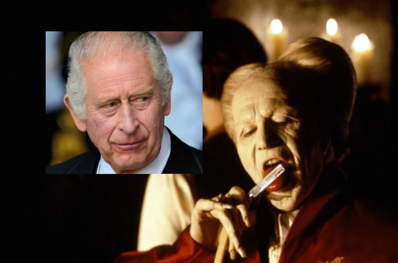 El rey Carlos III (. (Foto de Markus Schreiber / POOL / AFP) - Foto: AFP) y Gary Oldman en el Drácula de Bram Stoker, de Coppola. FilmAffinity