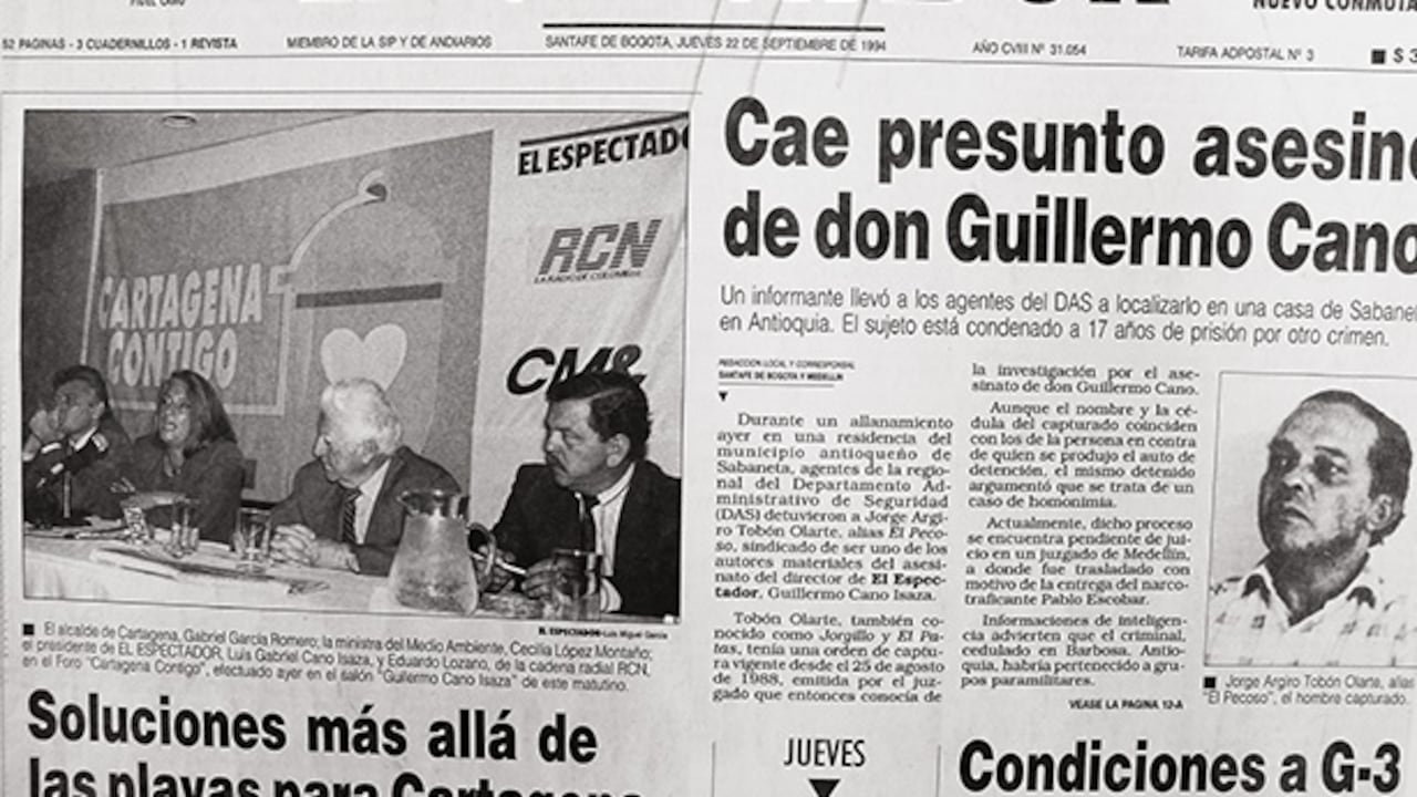 Jorge Argiro Tobón estaba construyendo una piscina con sus obreros a la hora del asesinato. Pablo Zamora simplemente había conversado en un hotel con un personaje conocido como el Zarco.