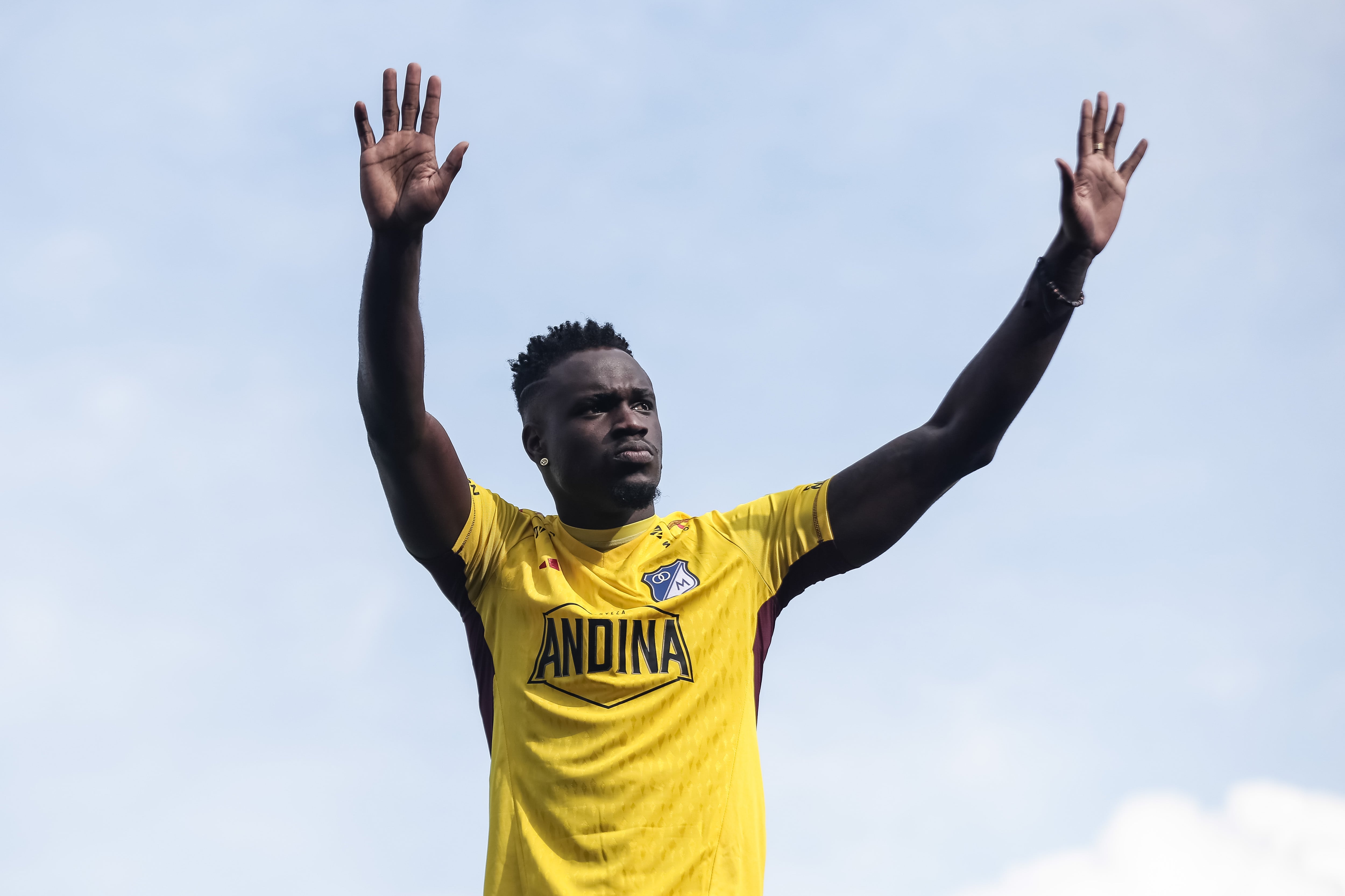 Bogotá, 22 de enero 2023. El club Los Millonarios presento en la Noche Embajadora su nuevo plantel profesional masculino y femenino, así como su nueva indumentaria para la temporada 2023.(Colprensa-John Paz)