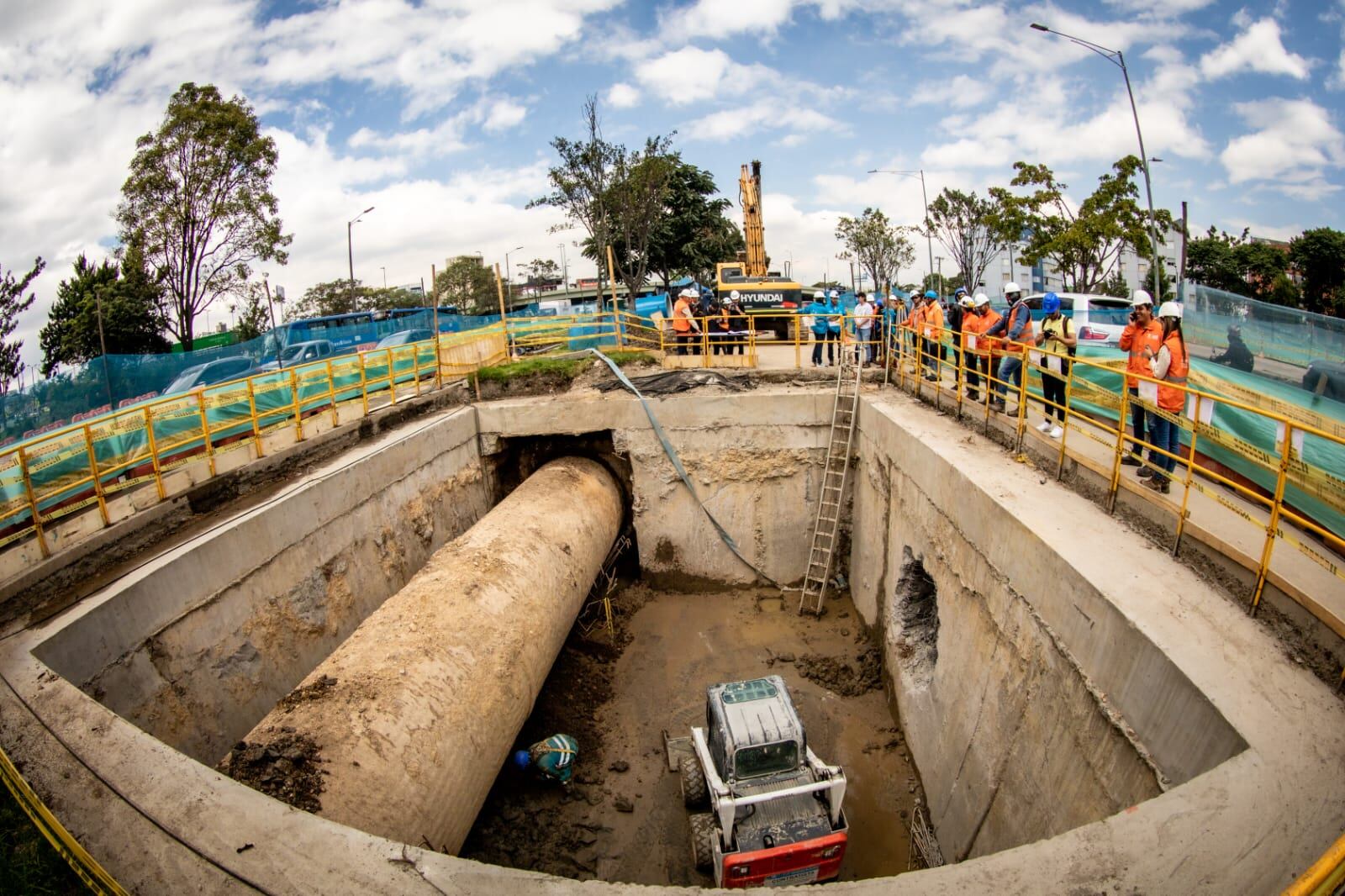 Son 53 kilómetros de obra, la más grande que está haciendo Bogotá y permitirá prestar un servicio de calidad por más de 100 años