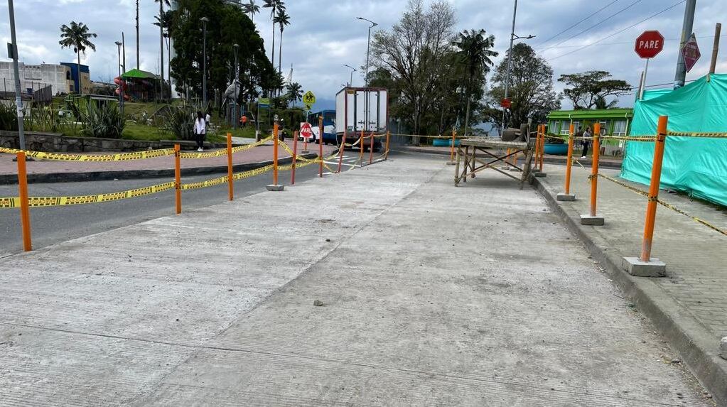 Mantenimiento vial en Manizales