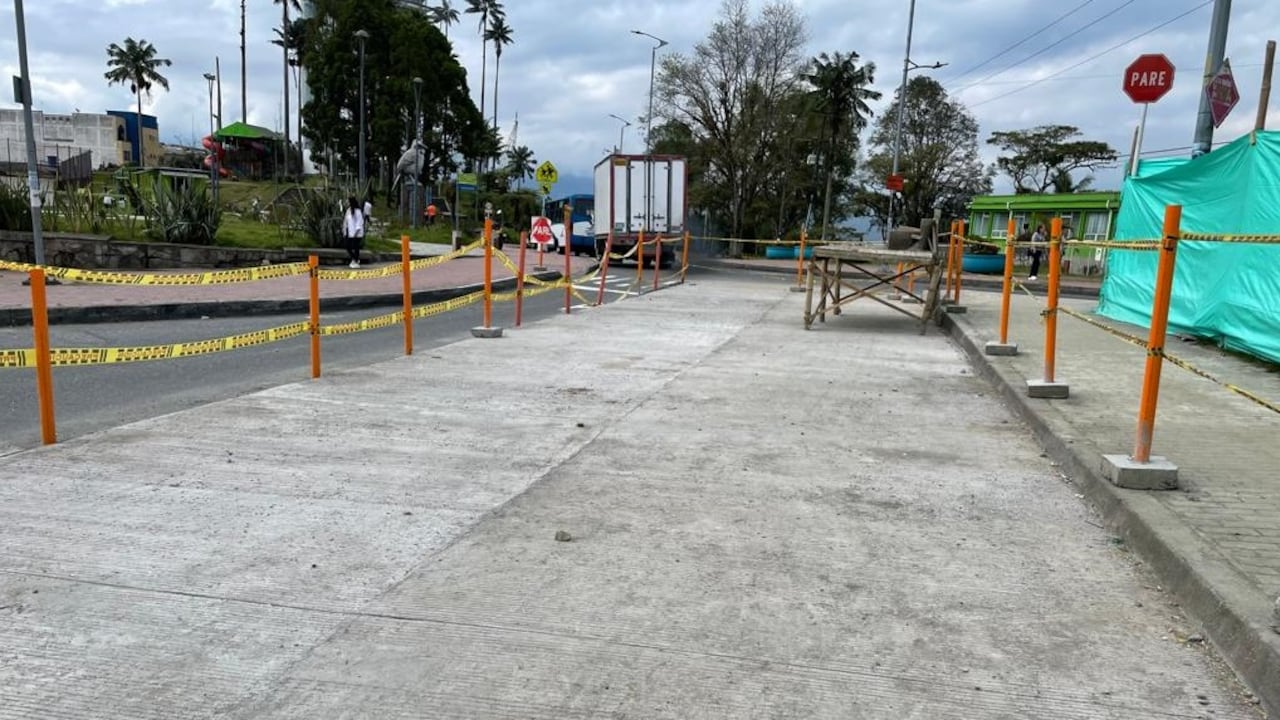 Avanzan los trabajos de intervención vial en Manizales lo que obliga a cerrar algunos tramos