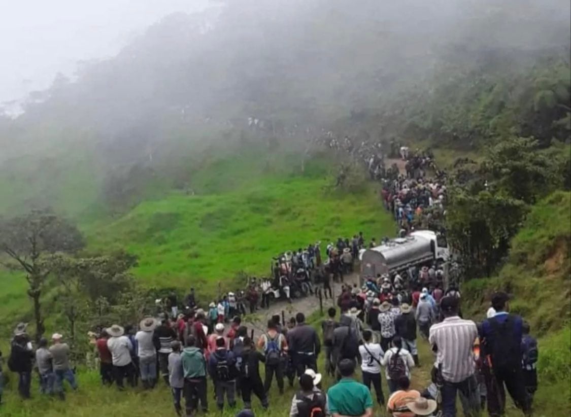 Ocurrió en las veredas las Auras y La Vélez.