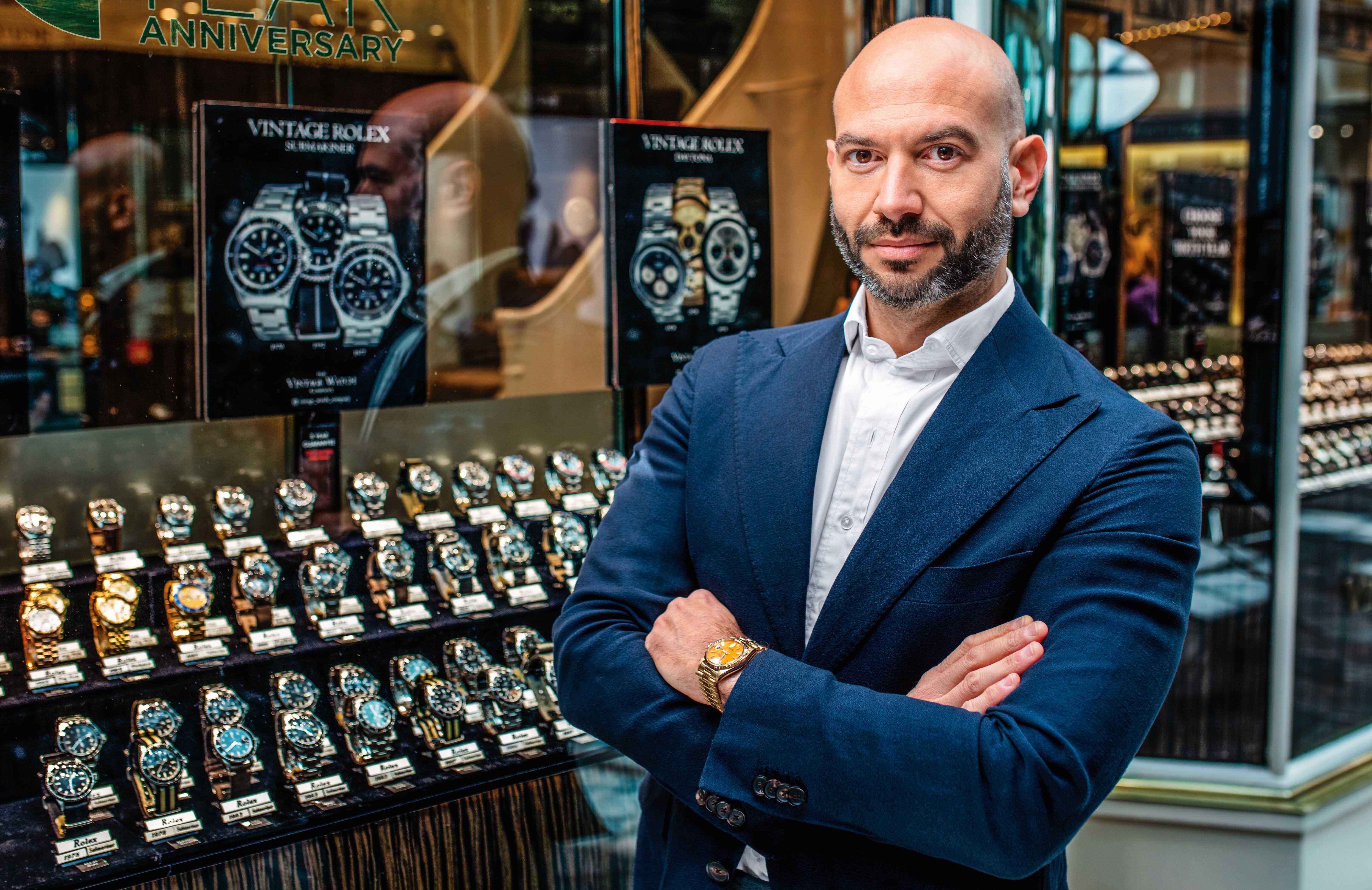 The Vintage Watch Company en Burlington Arcade