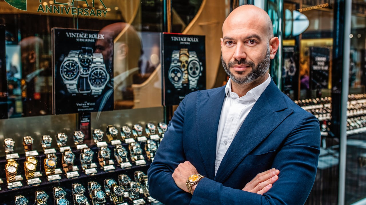 The Vintage Watch Company en Burlington Arcade