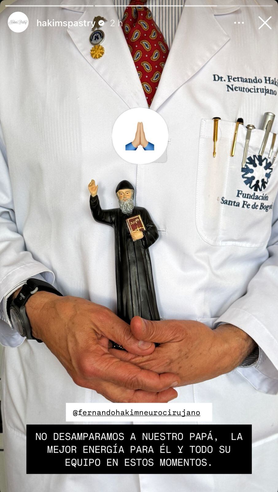 Mensaje de apoyo a Fernando Hakim