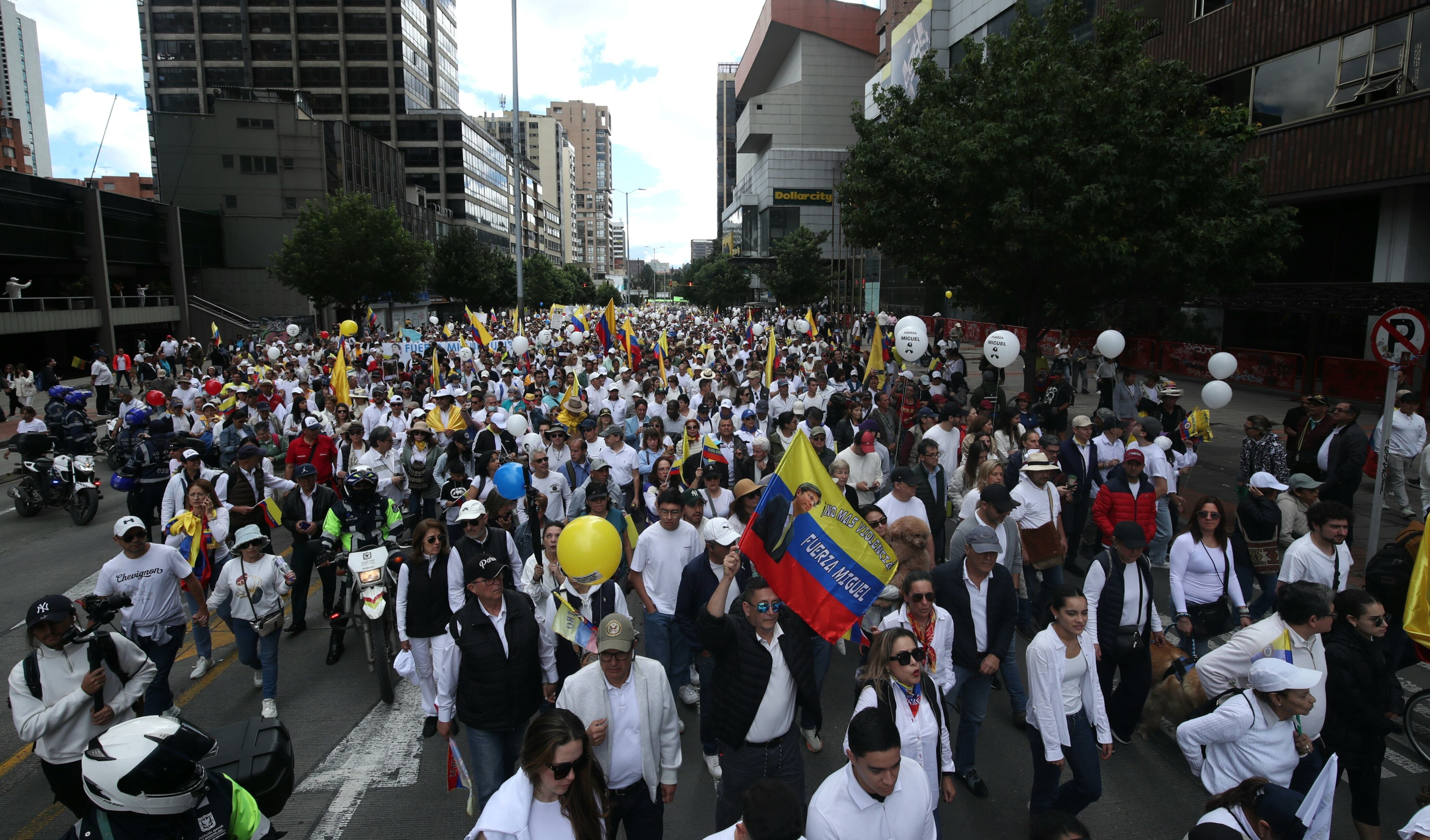 Marcha del silencio en Colombia