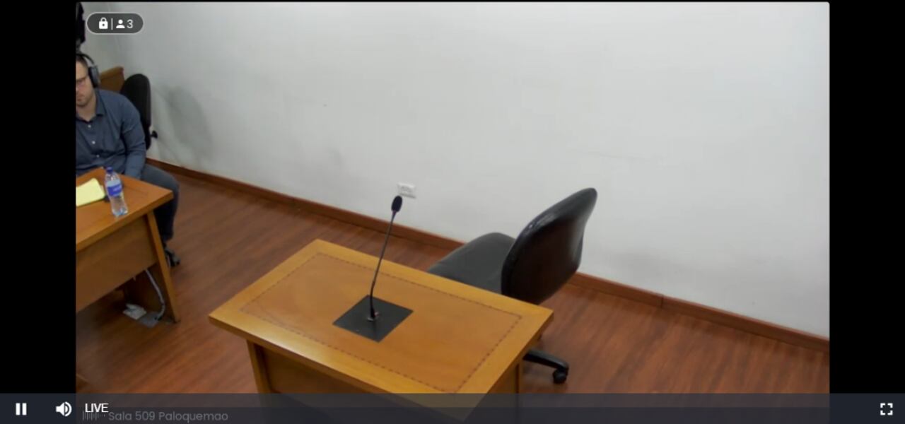 Este lunes fracasó la audiencia de juicio en contra de John Poulos por el feminicidio de la Dj Valentina Trespalacios.