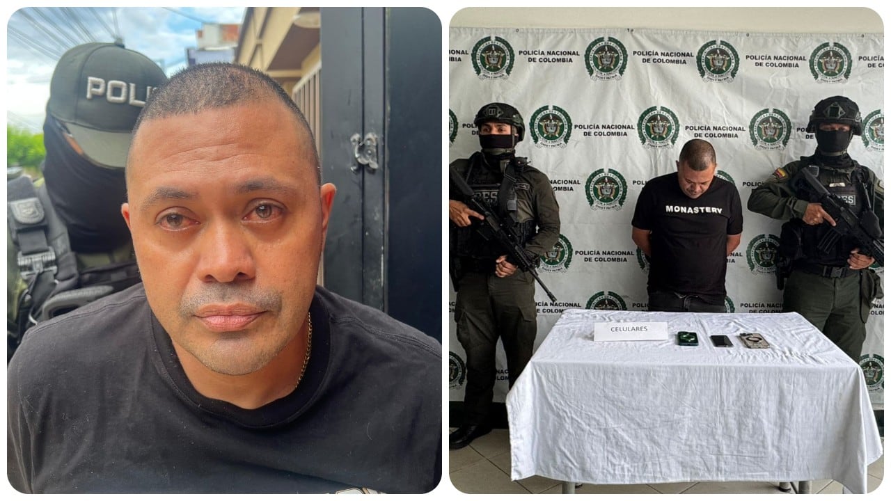 Capturan a alias Eusebio, cabecilla de primer nivel de La Cordillera en La Virginia, Risaralda.