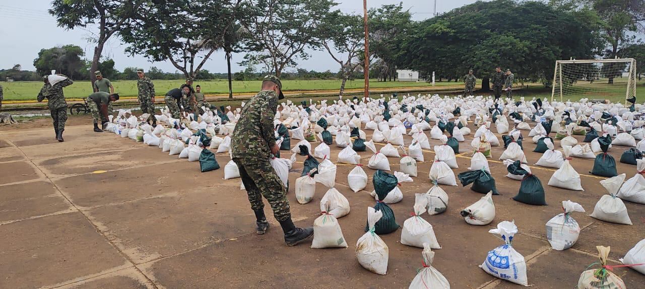 Coltán decomisado por las autoridades.