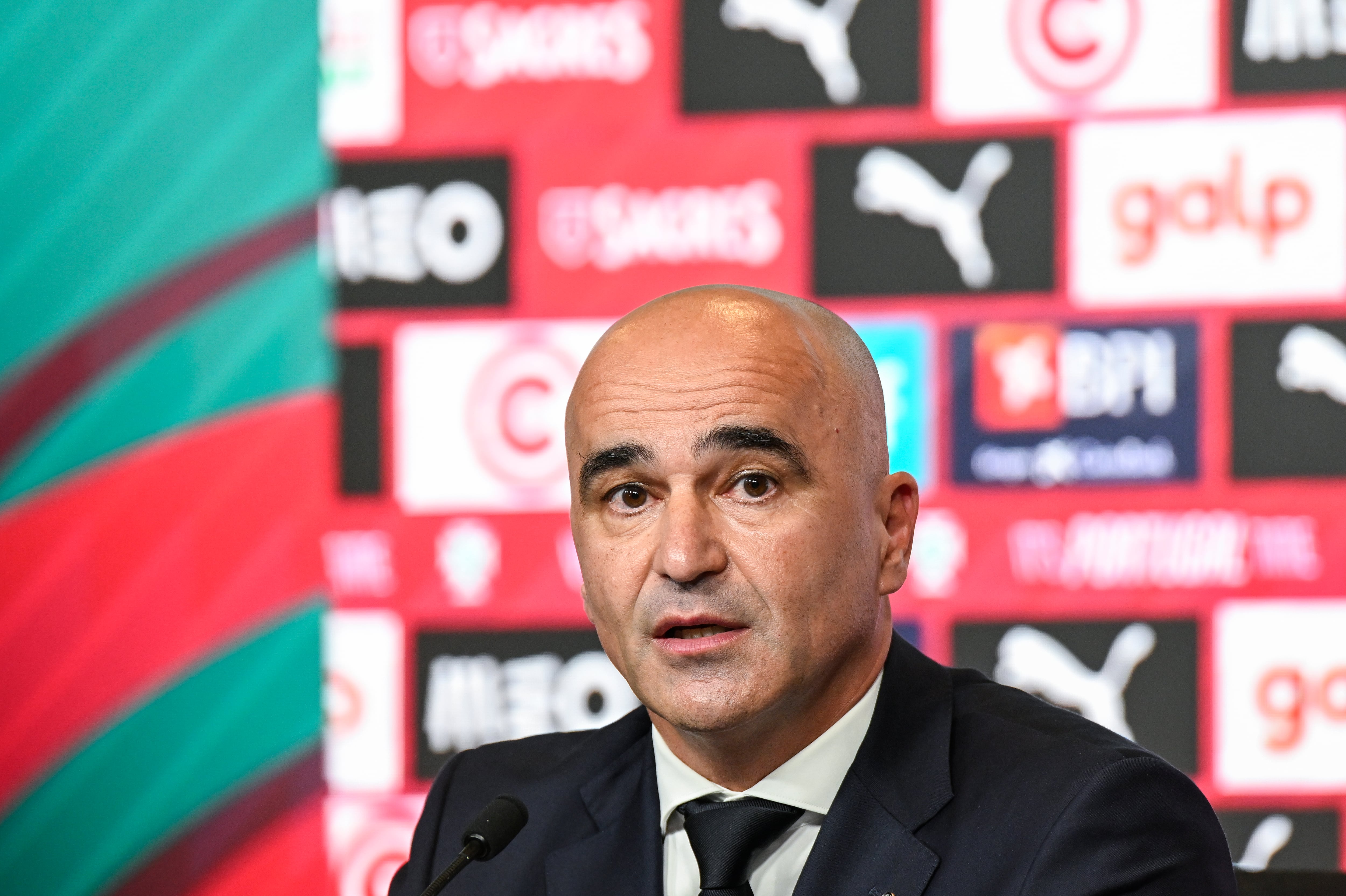El seleccionador portugués de fútbol, Roberto Martínez, ofreció una rueda de prensa el 19 de mayo de 2026 en Oeiras, Portugal, para anunciar los nombres de los 27 jugadores elegidos para representar a Portugal en la Copa Mundial de la FIFA 2026. La Copa Mundial de la FIFA 2026 dará comienzo el 11 de junio, pero Portugal no debutará hasta el 17, cuando se enfrente a la República Democrática del Congo.