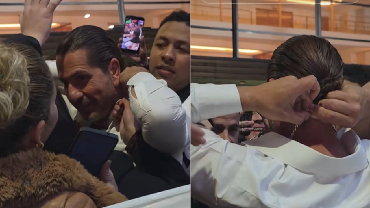 Gregorio Pernía sufrió aparente intento de robo.