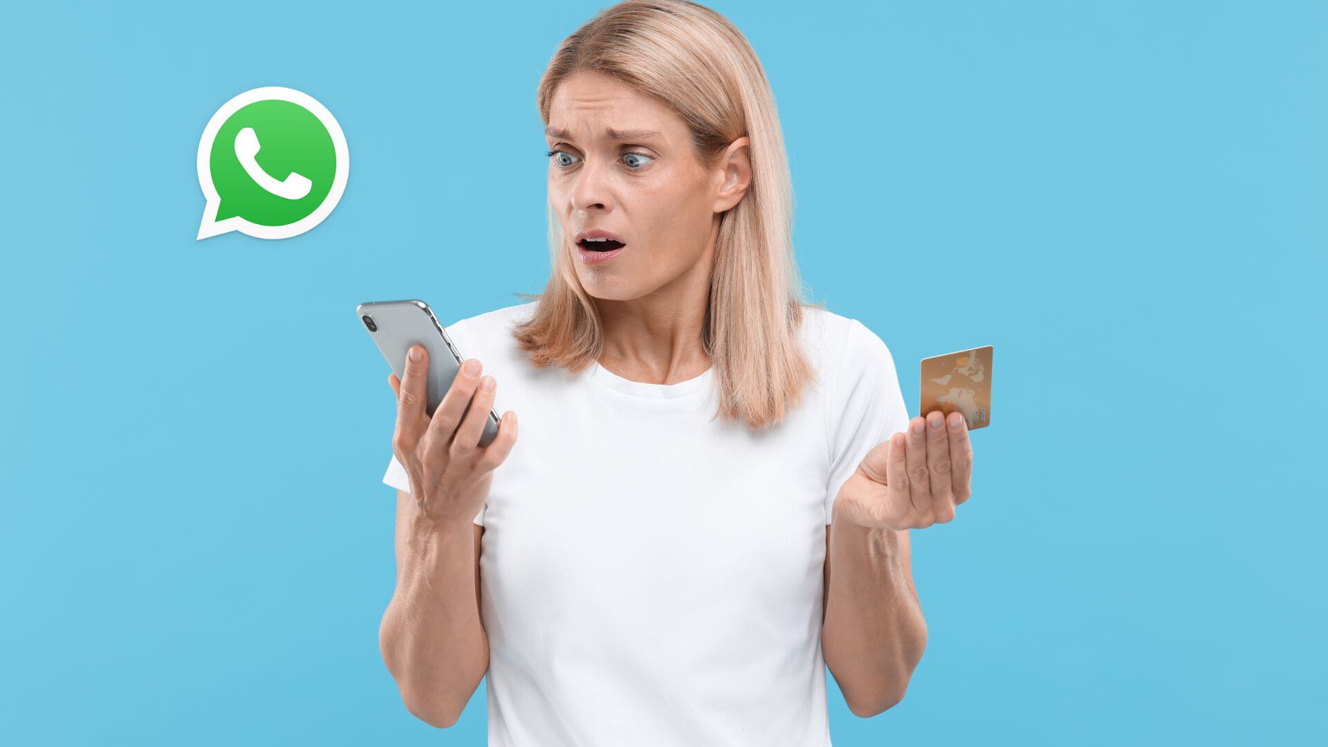 WhatsApp es usada por los delincuentes para estafar.