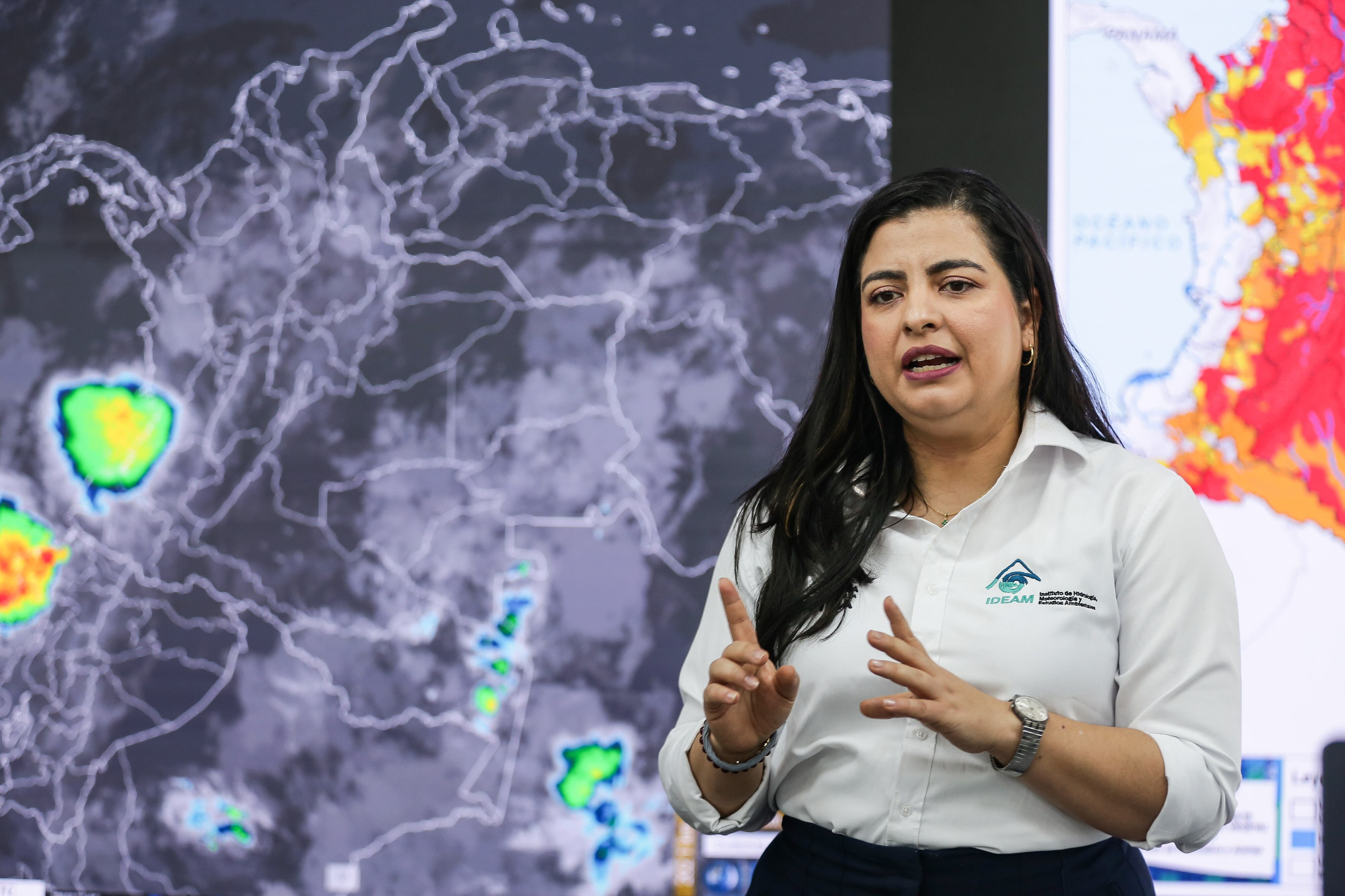 Ghisliane Echeverry, directora del Instituto de Hidrología, Meteorología y Estudios Ambientales (Ideam)