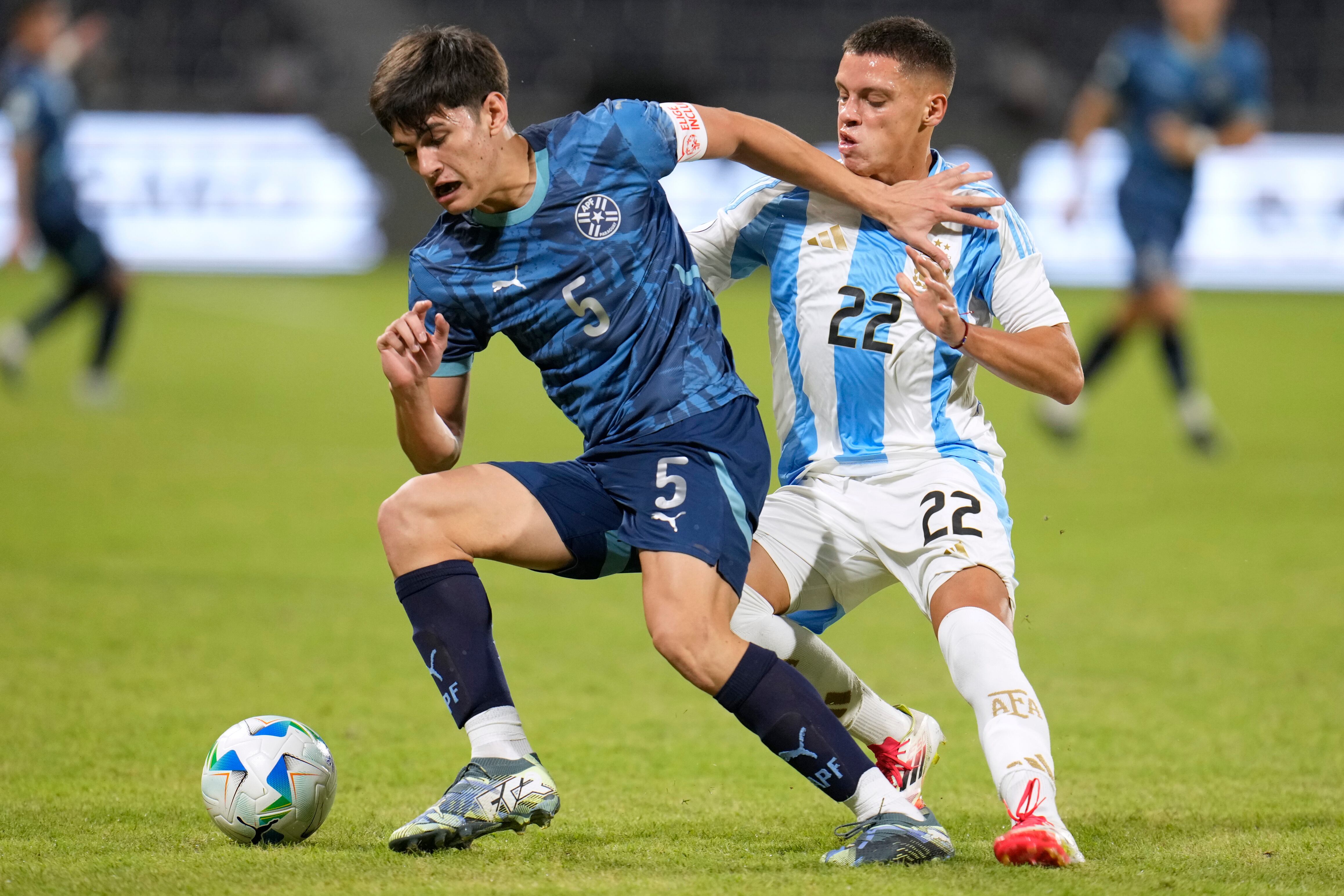 Argentina vs. Paraguay, final de sudamericana sub 20, Venezuela.