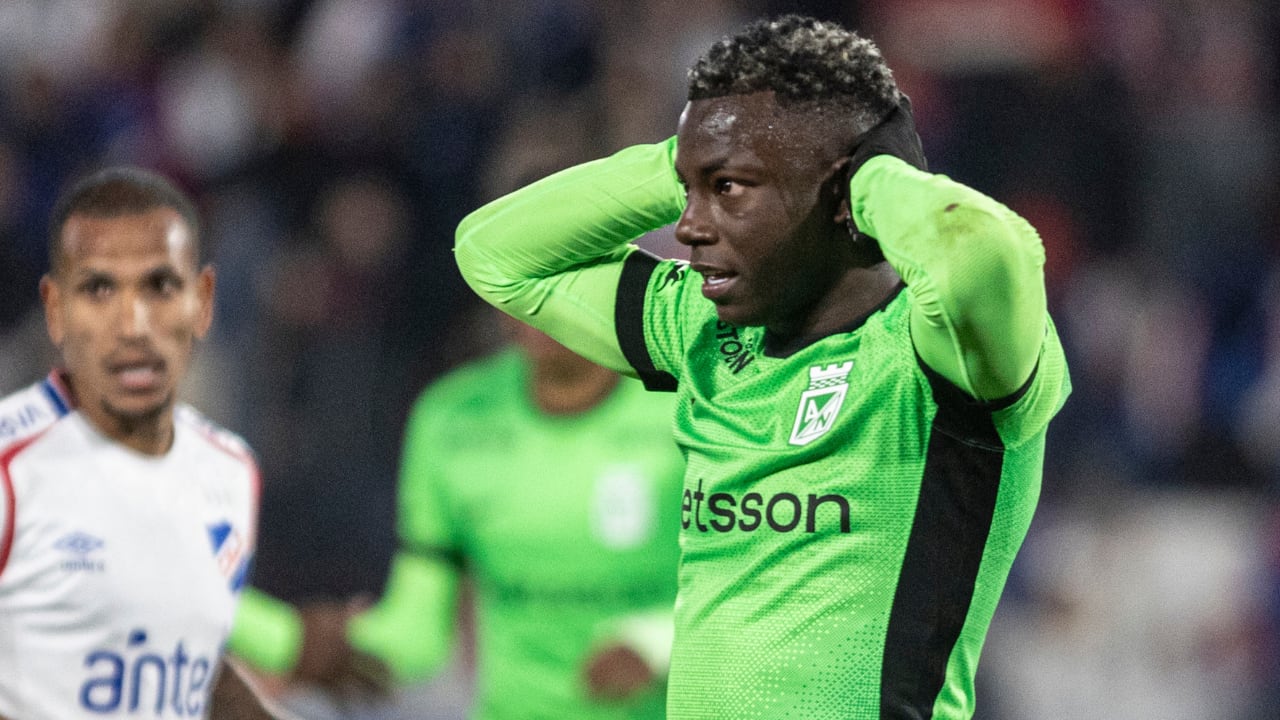 Marino Hinestroza, figura de Atlético Nacional.