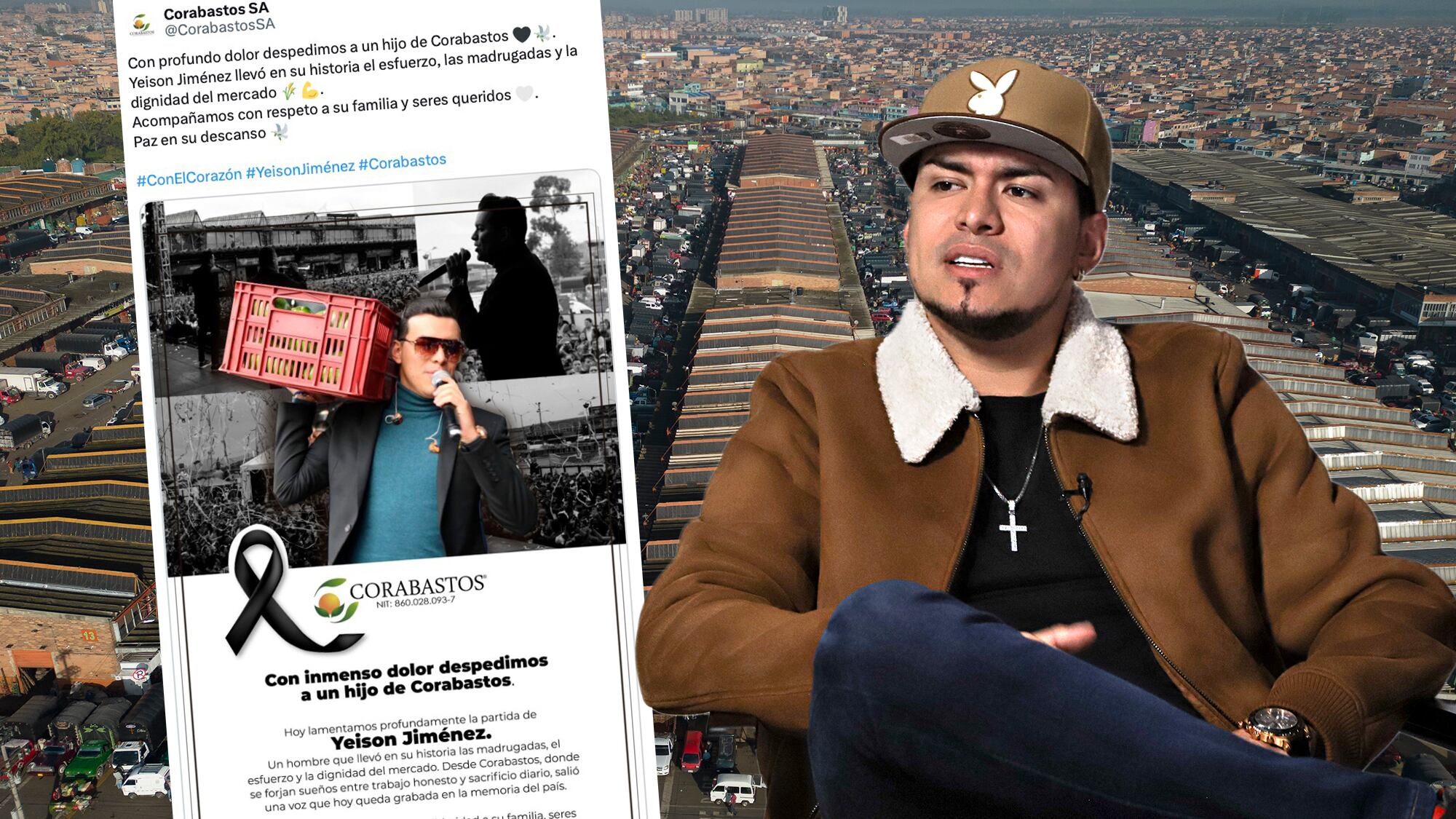 Corporación de Abastos de Bogotá Corabastos
 YEISON JIMÉNEZ