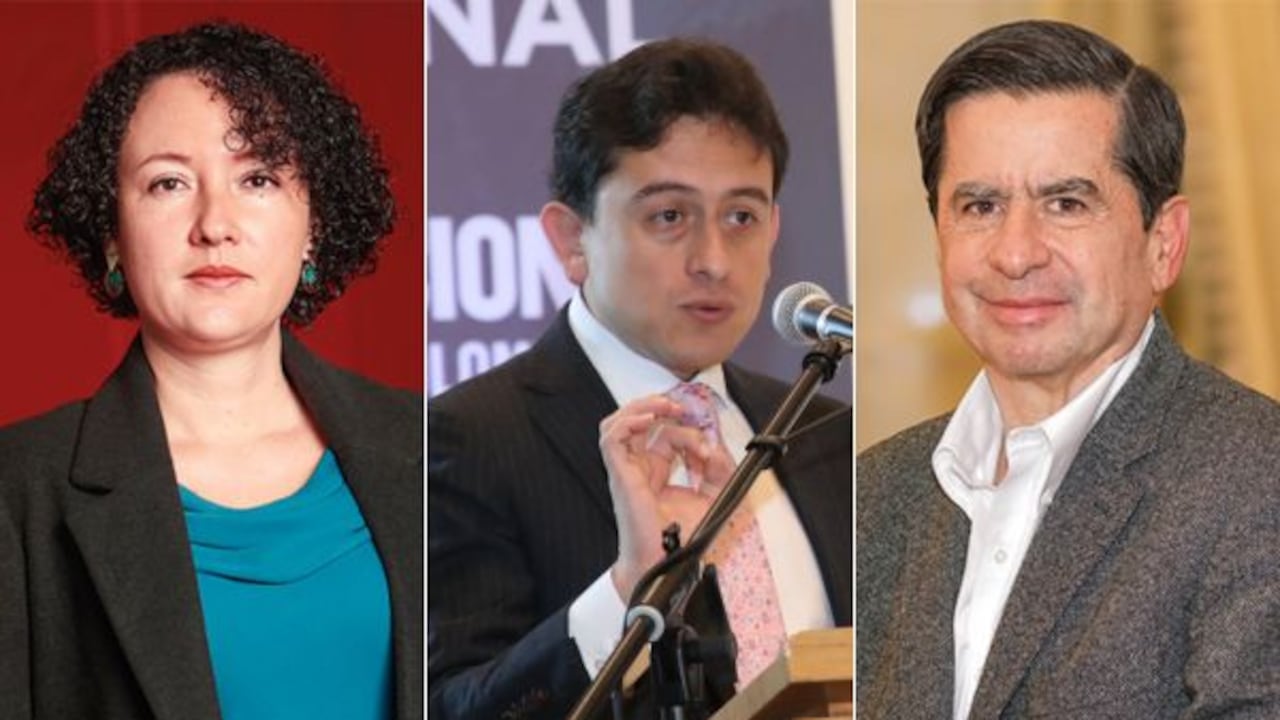 Isabel Zuleta, Luis Carlos Reyes y Juan Fernando Cristo.