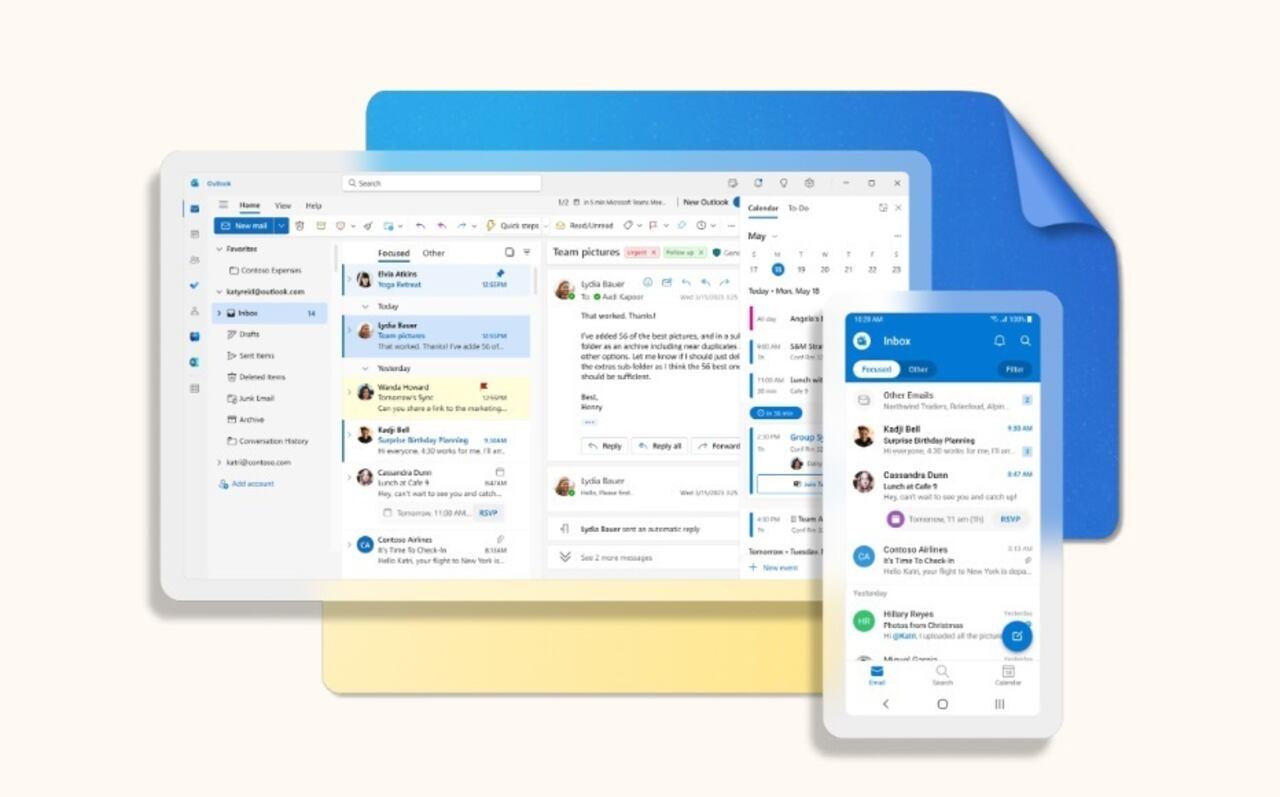 Aplicaciones del gestor de correo Outlook
MICROSOFT
16/7/2024