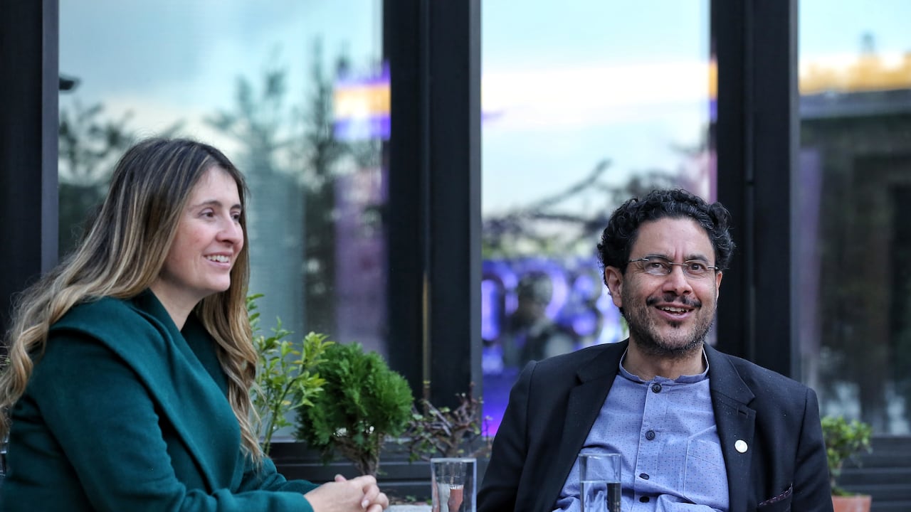 Paloma Valencia e Iván Cepeda, senadores de la República