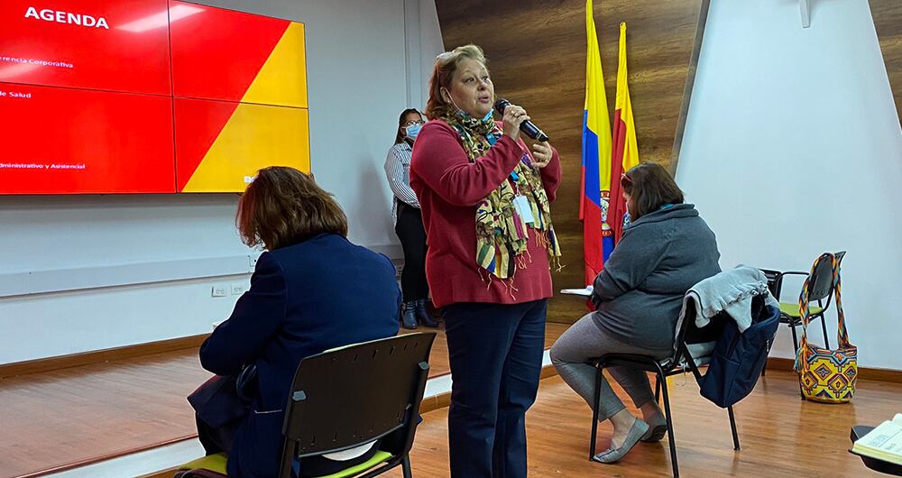 Claudia Lucía Ardila Torres, directora de la Subred Integrada de Servicios de Salud Centro Oriente E.S.E.