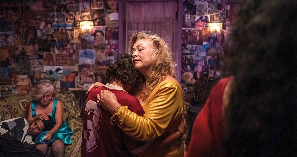 Se trata de una historia sobre hombres jóvenes que, en su momento más apacible, sienten el impacto del abrazo de las mujeres. Foto: Juan Cristóbal Cobo.